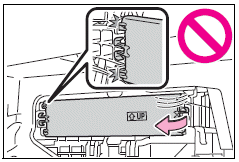 Toyota Corolla. Air conditioning filter