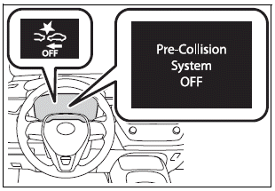 Toyota Corolla. Changing settings of the pre-collision system