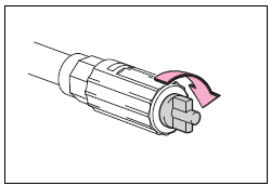 Toyota Corolla. Emergency repair method