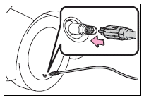 Toyota Corolla. Emergency repair method