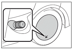 Toyota Corolla. Installing the spare tire