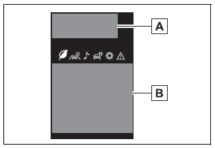 Toyota Corolla. Multi-information display