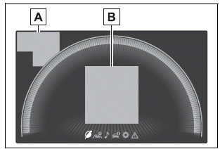 Toyota Corolla. Multi-information display