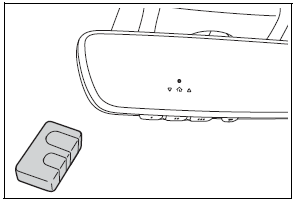 Toyota Corolla. Programming the Home- Link