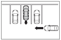 Toyota Corolla. RCTA function