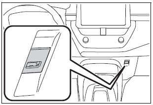 Toyota Corolla. Reordering the audio source. USB port