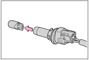 Toyota Corolla. Replacing light bulbs