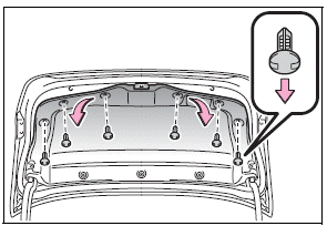 Toyota Corolla. Replacing light bulbs