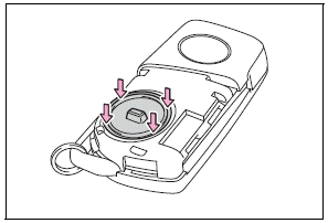 Toyota Corolla. Replacing the battery