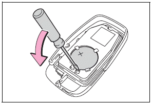 Toyota Corolla. Replacing the battery