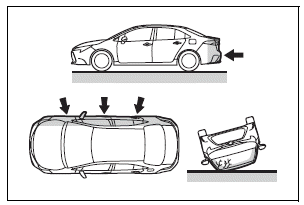 Toyota Corolla. SRS airbags