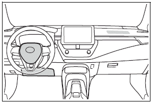 Toyota Corolla. SRS airbags