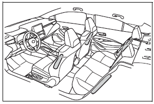 Toyota Corolla. SRS airbags