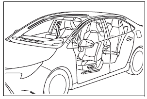 Toyota Corolla. SRS airbags