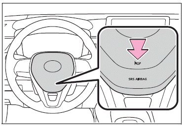 Toyota Corolla. Steering wheel