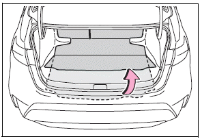 Toyota Corolla. Trunk features