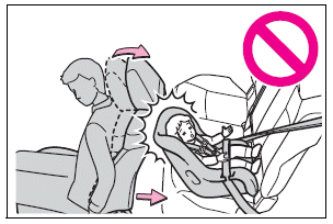 Toyota Corolla. When using a child restraint system