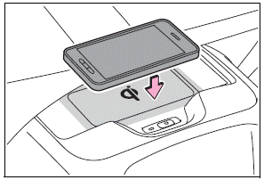 Toyota Corolla. Wireless charger